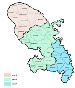 carte martinique