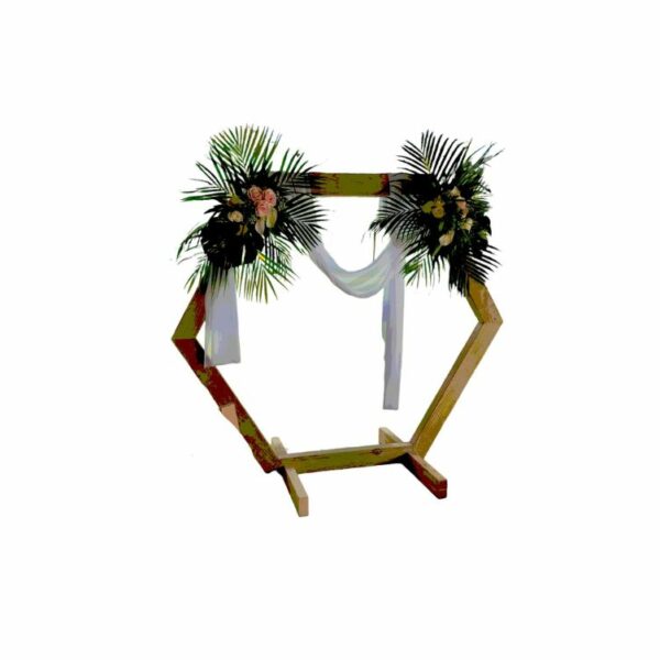 Arche octogonale en bois