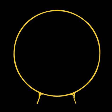 Arche Ronde Métallique doré – Diamètre 200 cm