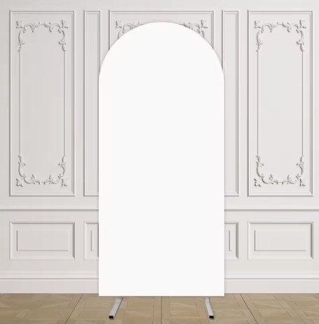 Toile de Fond Back Drop blanche