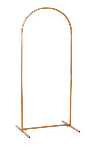 Arche métallique dorée 100 x 200 cm