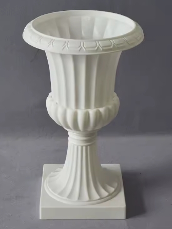 Vase Médicis blanc – Hauteur 50 cm 