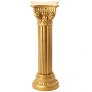 Colonne romaine doré – Hauteur 90 cm