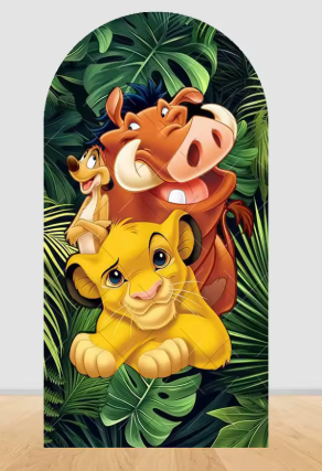 toile de fond Roi Lion 100 x 200