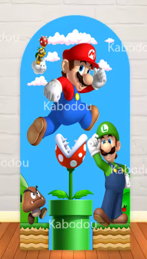 toile de fond Mario bros 100 x 200