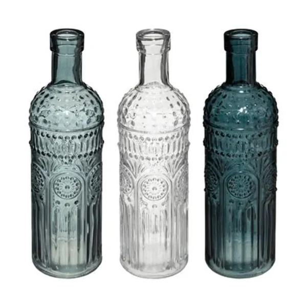 bouteille en verre coloré