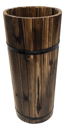 Vase en Bois – Hauteur 54 cm