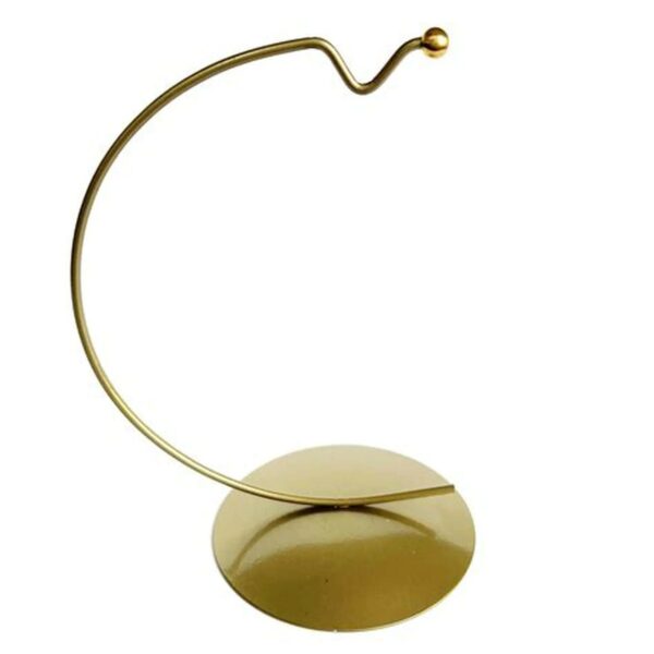 Support pour Composition Florale Doré