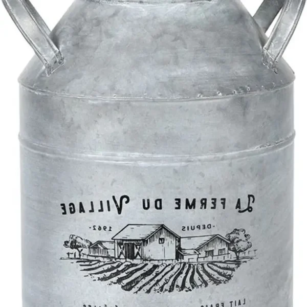 Pot à Lait en Zinc – Hauteur 38 cm
